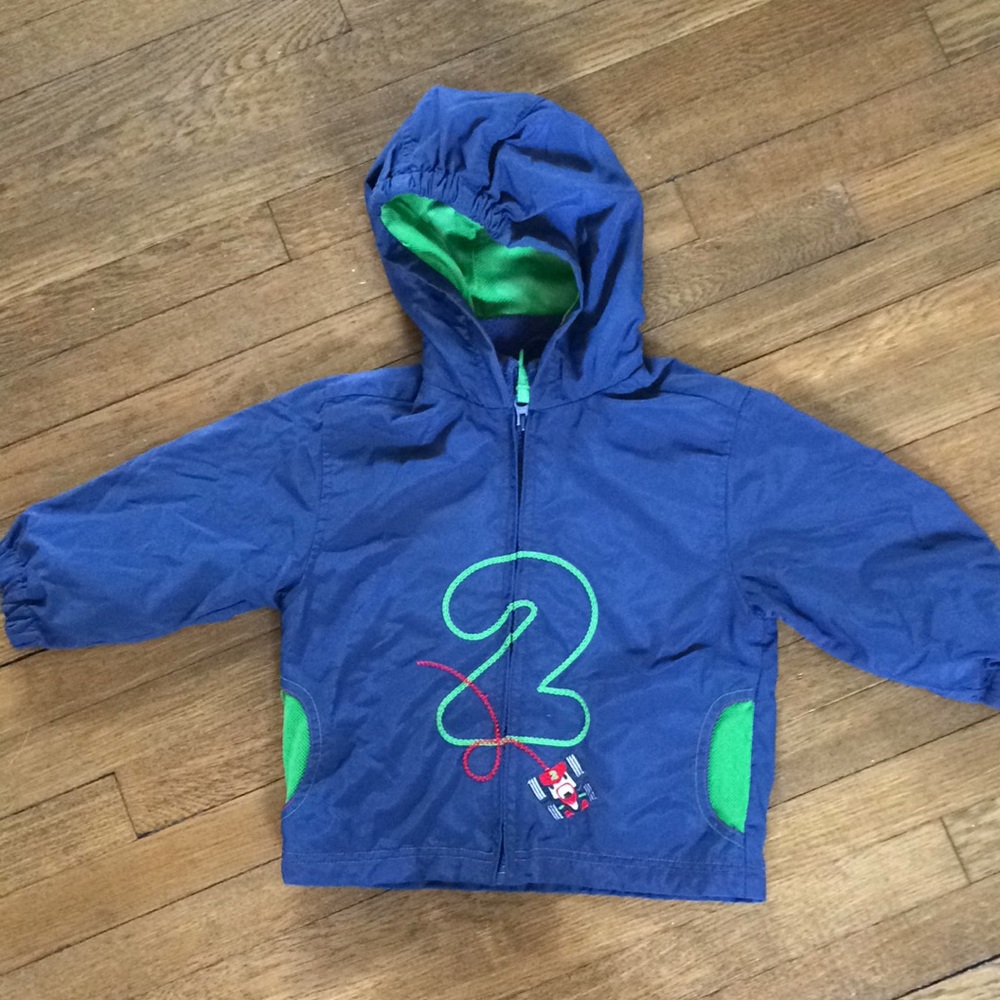 Kids race car jacket